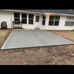 Patio Extension After