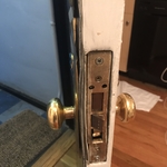 Example of lock replacement