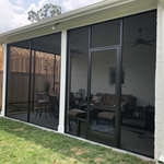 8' door. bronze