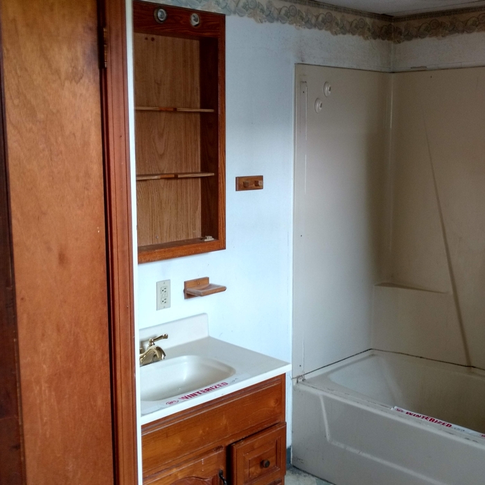 Bathroom Before