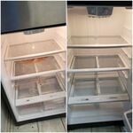 Before and after Fridge
