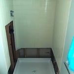 Shower pan replacement