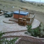 stone patio