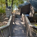 Deck staining