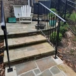 PWB welding handrails