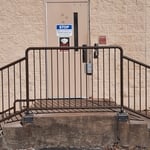 PWB welding handrails