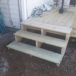Deck stairs