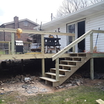 Deck in progress