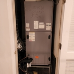 Vertical Air Handler Installation