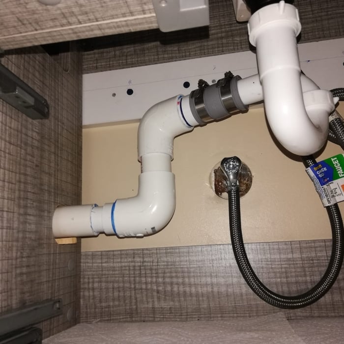 Floating Vanity Install 2
