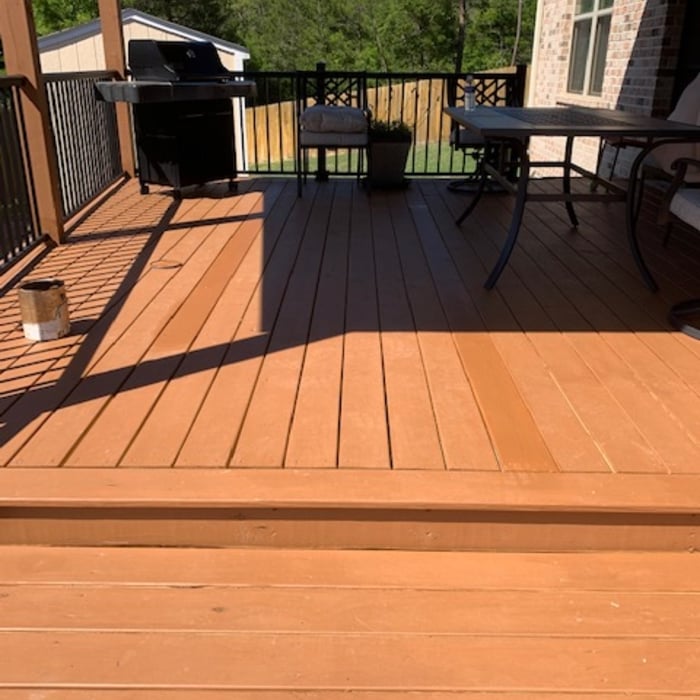 Built Deck&Painted