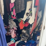 Decluttered Closet