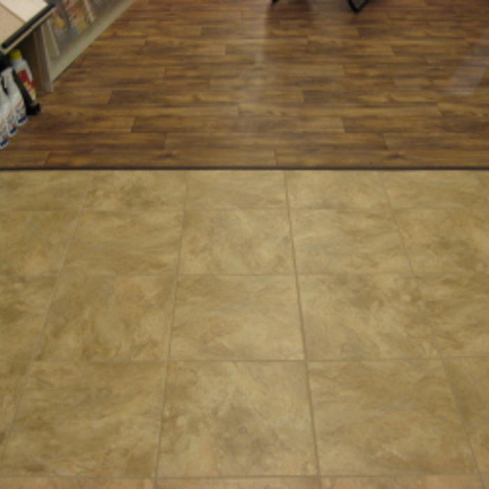 Duraceramic grouted