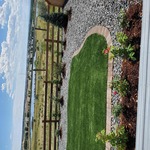 Scenic Low-Maintenance Landscape with Lake View