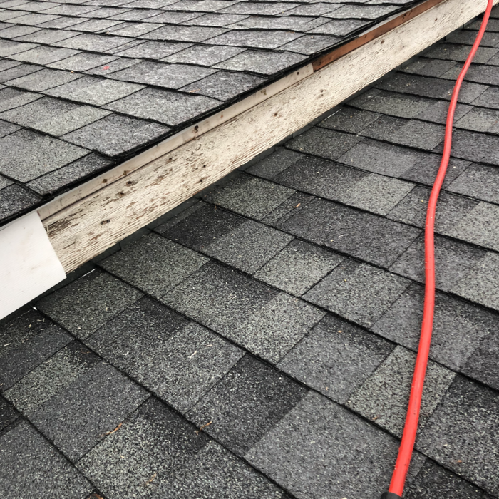 Rake board trim