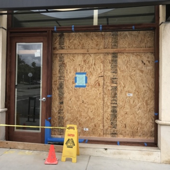 Storefront re- built
