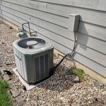 Old 10 seer air conditioner