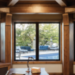 Casment windows in Ebony.