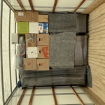 First Row of the Loaded Truck
