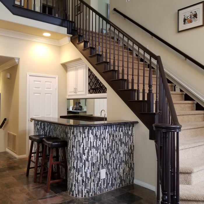 side Bar & Rail refinish