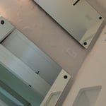 Custom floating mirrors
