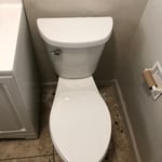 New toilet
