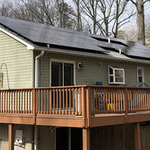 Lusby Roof Solar Panel Installation