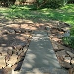 Concrete ramp