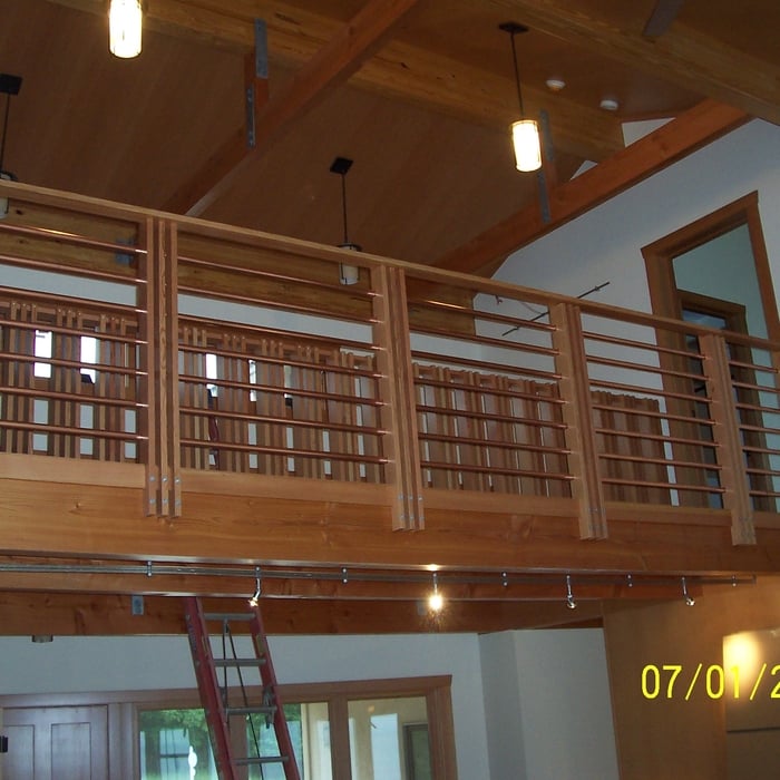 Balcony railing