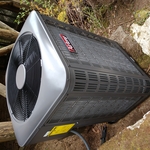 Replaced 4 ton split system unit