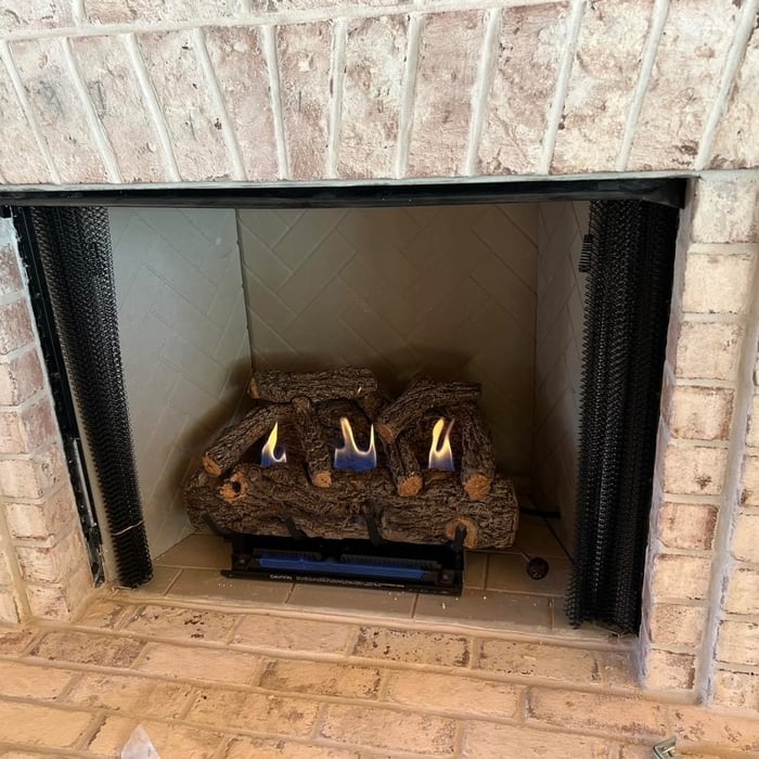 gas log