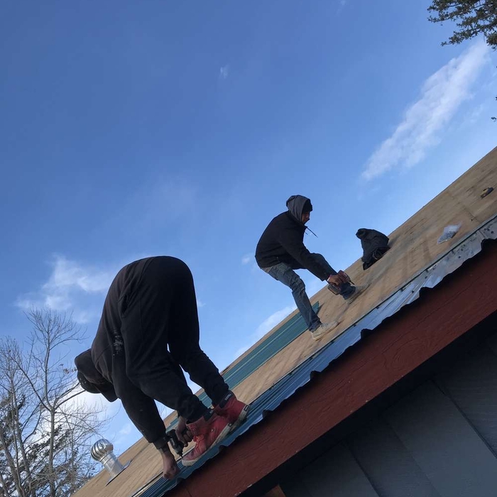 Metal roof