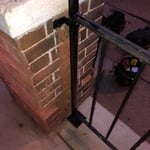 Metal railing repair!