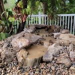 Back Yard Pondless Waterfall