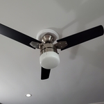 recessive lighting and fan