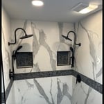 Walk in shower