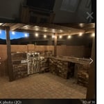 Outside patio design