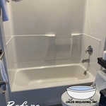 Reglaze sorround and tub