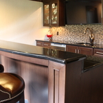 Sleek Entertainment Bar