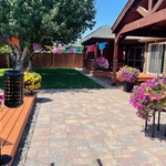 New paver patio