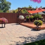 New paver patio