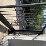 Metal fence