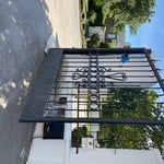 Metal fence