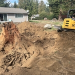 Backyard grading