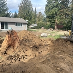 Backyard grading