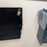 42" wall mounted TV