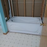 Tub installation