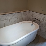 installed new tub, changed accessories