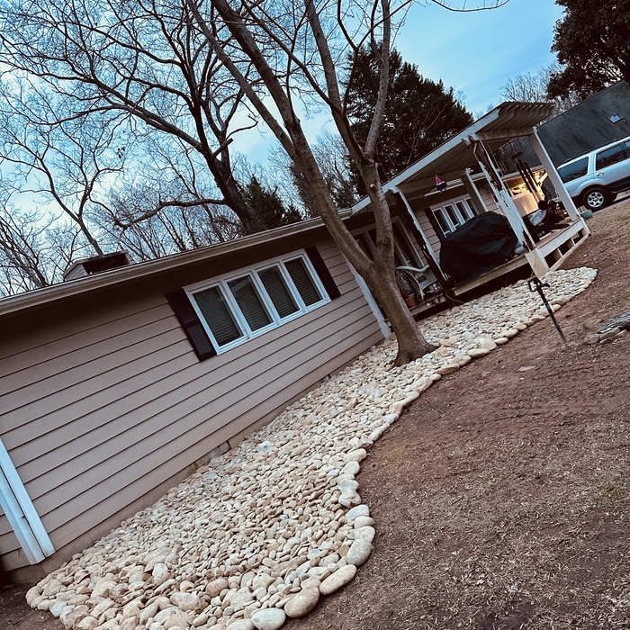 Decortative Stone Install