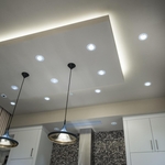 kitchen lighting install